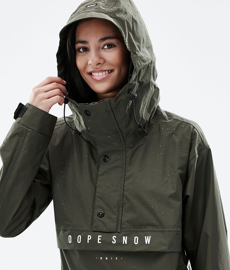 Dope Legacy Light W Giacca Outdoor Donna Olive Green, Immagine 5 di 9