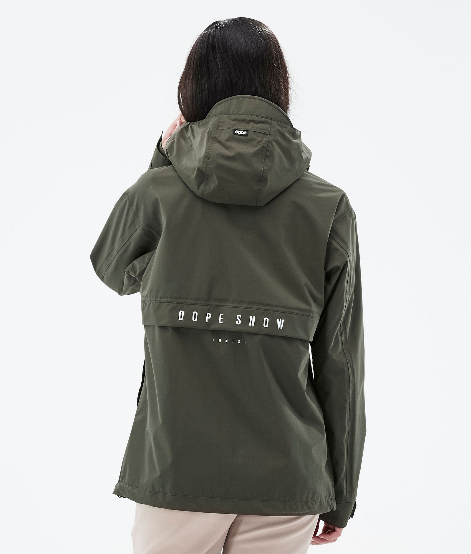 Dope Legacy Light W Jakke Dame Olive Green, Billede 7 af 9