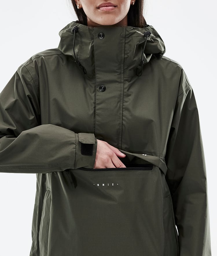 Dope Legacy Light W Jakke Dame Olive Green, Billede 9 af 9