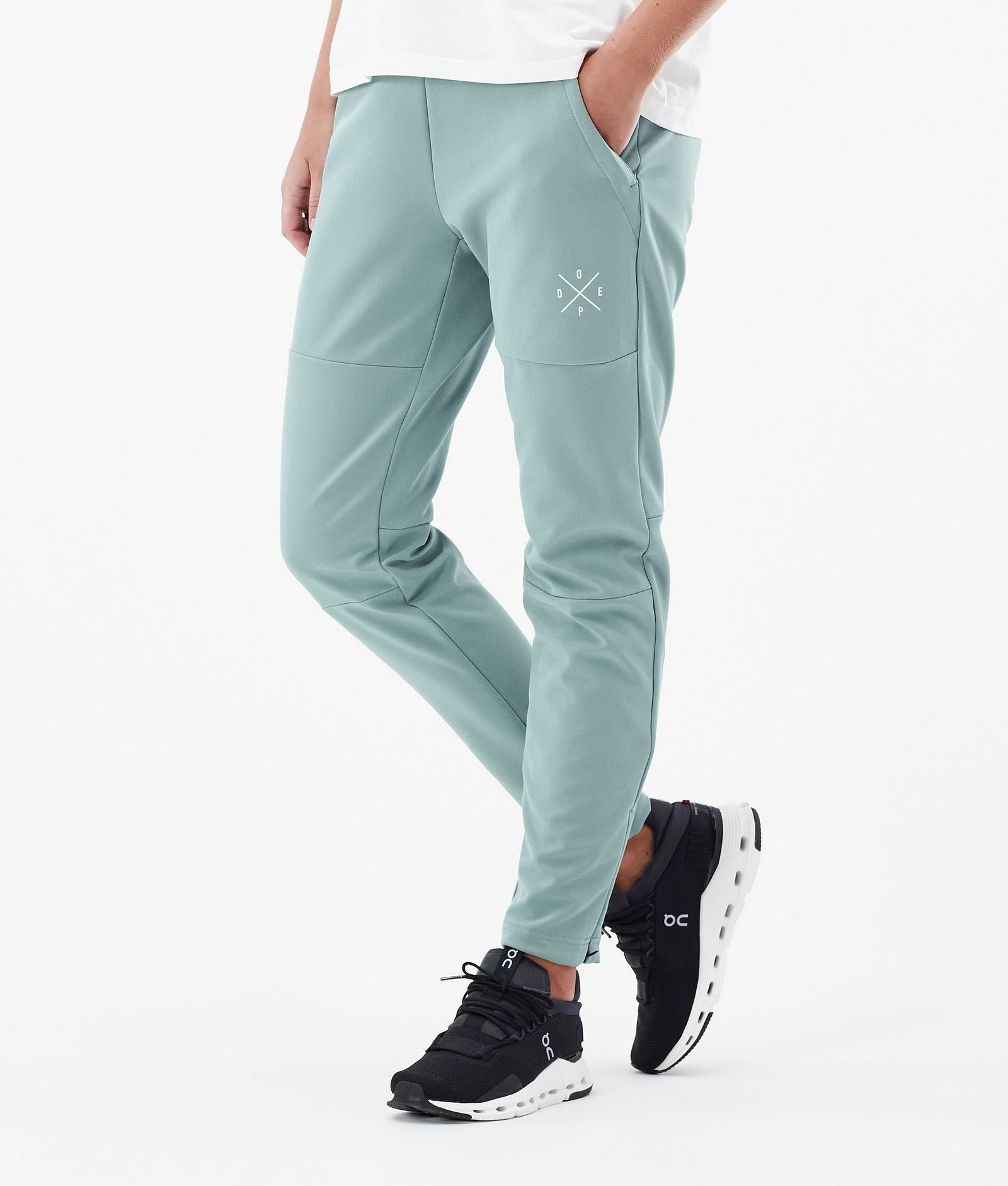 Dope Nomad W Pantaloni Outdoor Donna Faded Green Renewed, Immagine 1 di 9