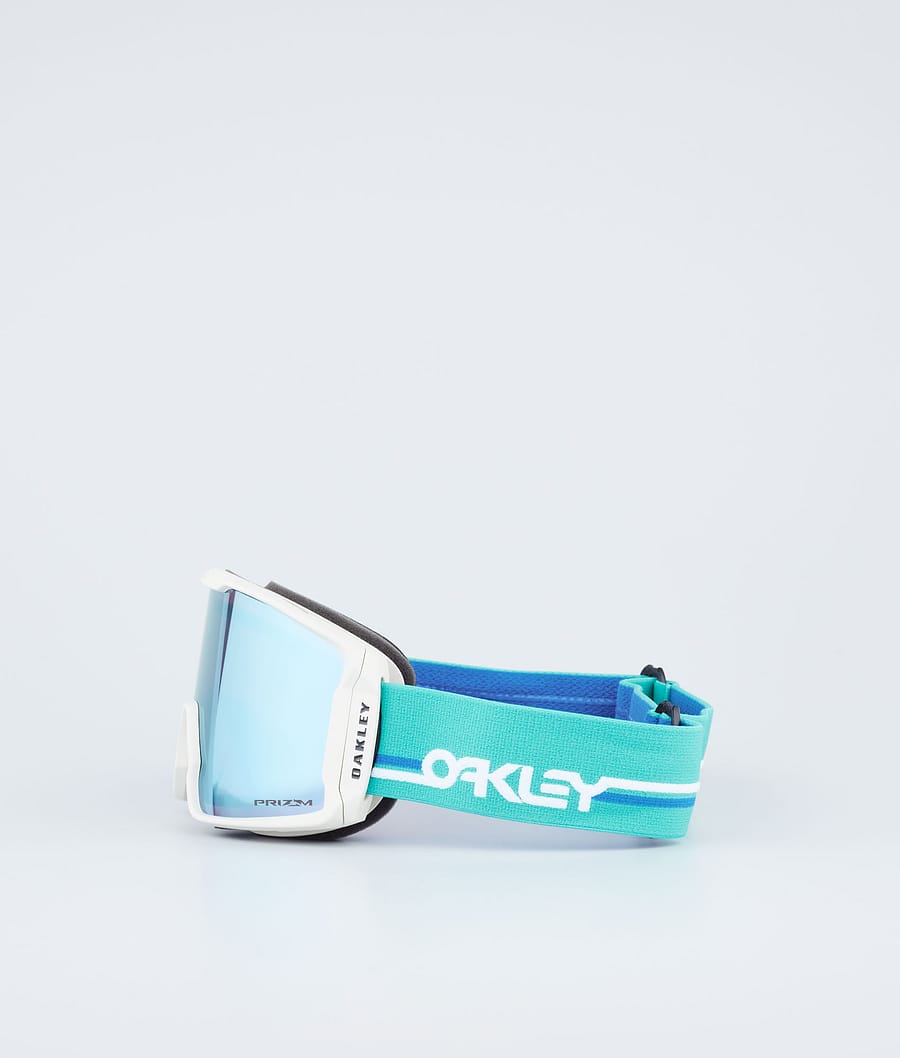 Oakley Line Miner M Ski Goggles Men Celeste B1b Racing With Prizm Snow
