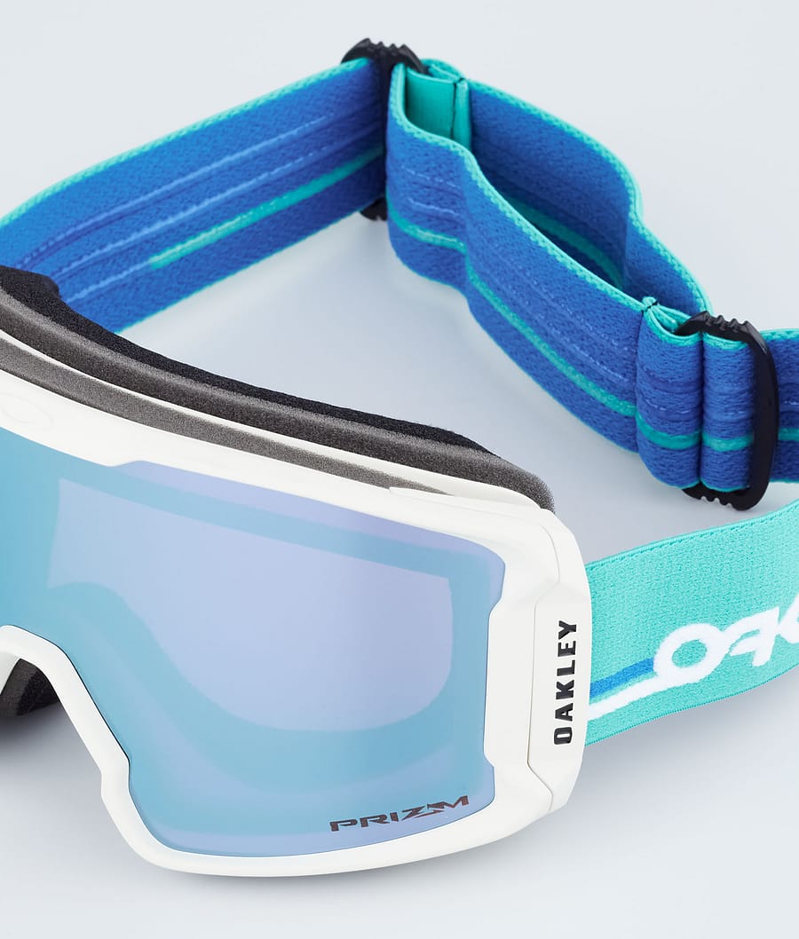 Oakley Line Miner M Ski Goggles Men Celeste B1b Racing With Prizm Snow