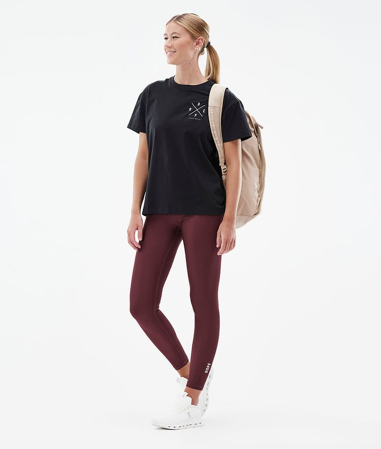 Dope Lofty Leggings Donna Burgundy, Immagine 3 di 7