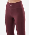 Dope Lofty Leggings Femme Burgundy, Image 5 sur 7