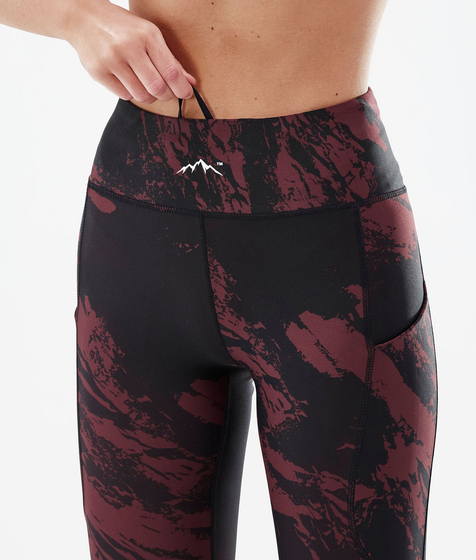 Dope Lofty Tech Leggings Donna Paint Burgundy, Immagine 6 di 8