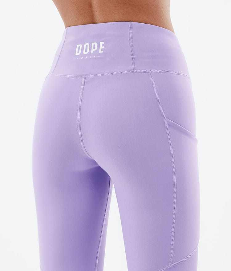 Dope Lofty Tech Leggings Dames Faded Violet