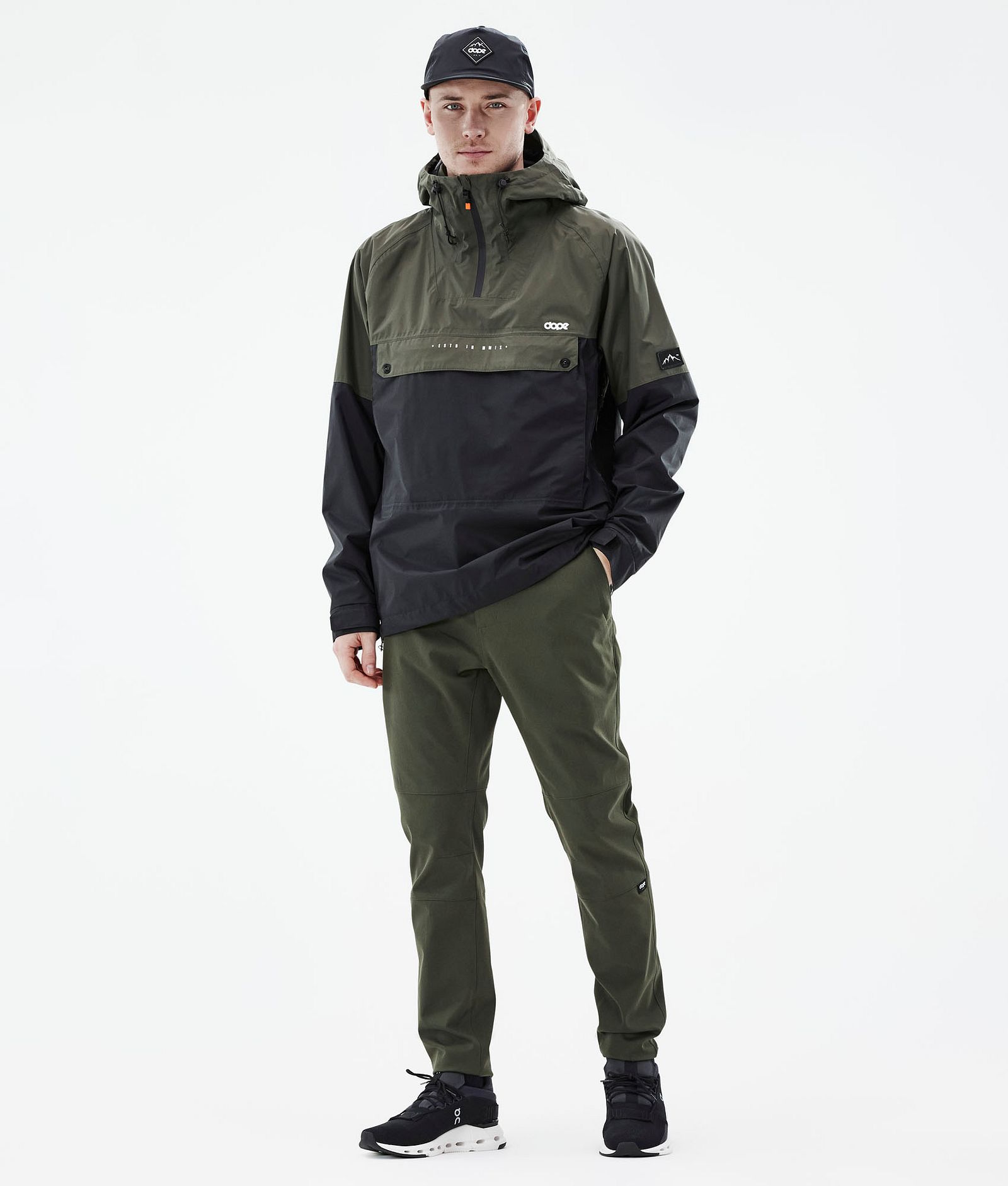 Dope Rover Tech Pantalones Outdoor Hombre Olive Green