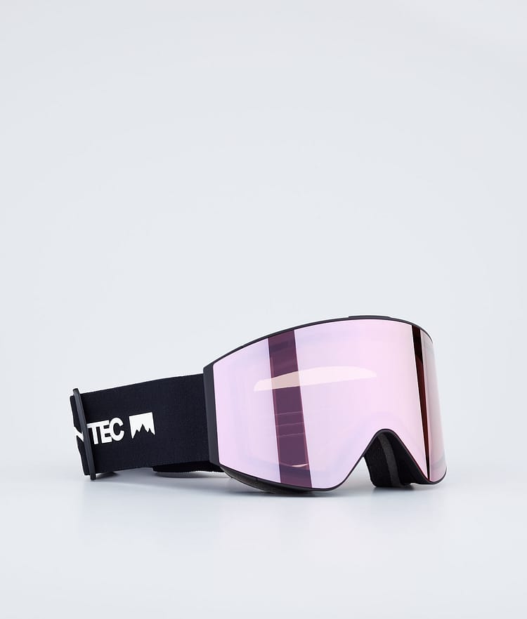 Montec Scope 21 Goggle Lens Ecran de remplacement pour masque de ski Pink Sapphire Mirror, Image 2 sur 2