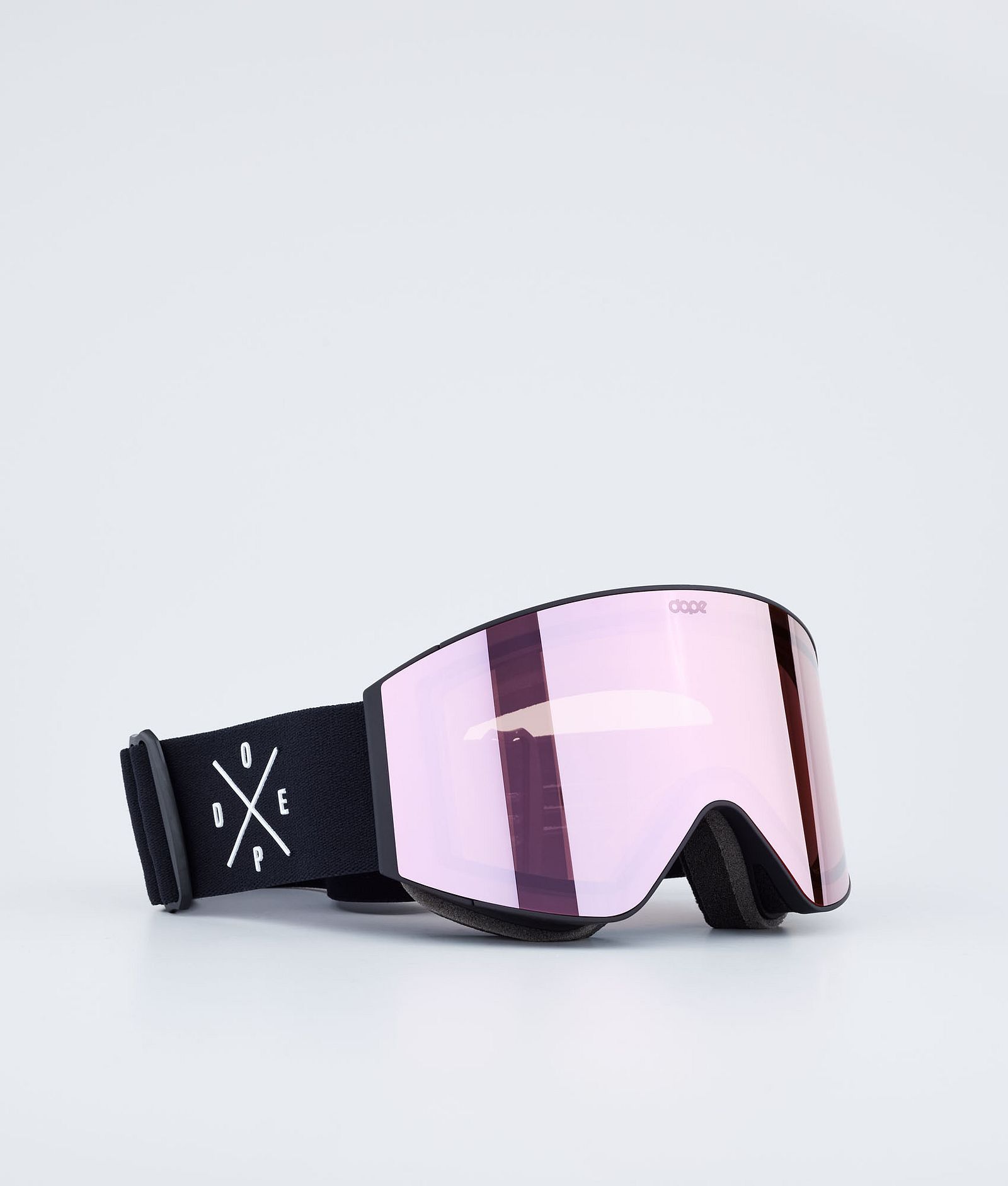 Dope Sight 2021 Goggle Lens Ecran de remplacement pour masque de ski Pink Mirror