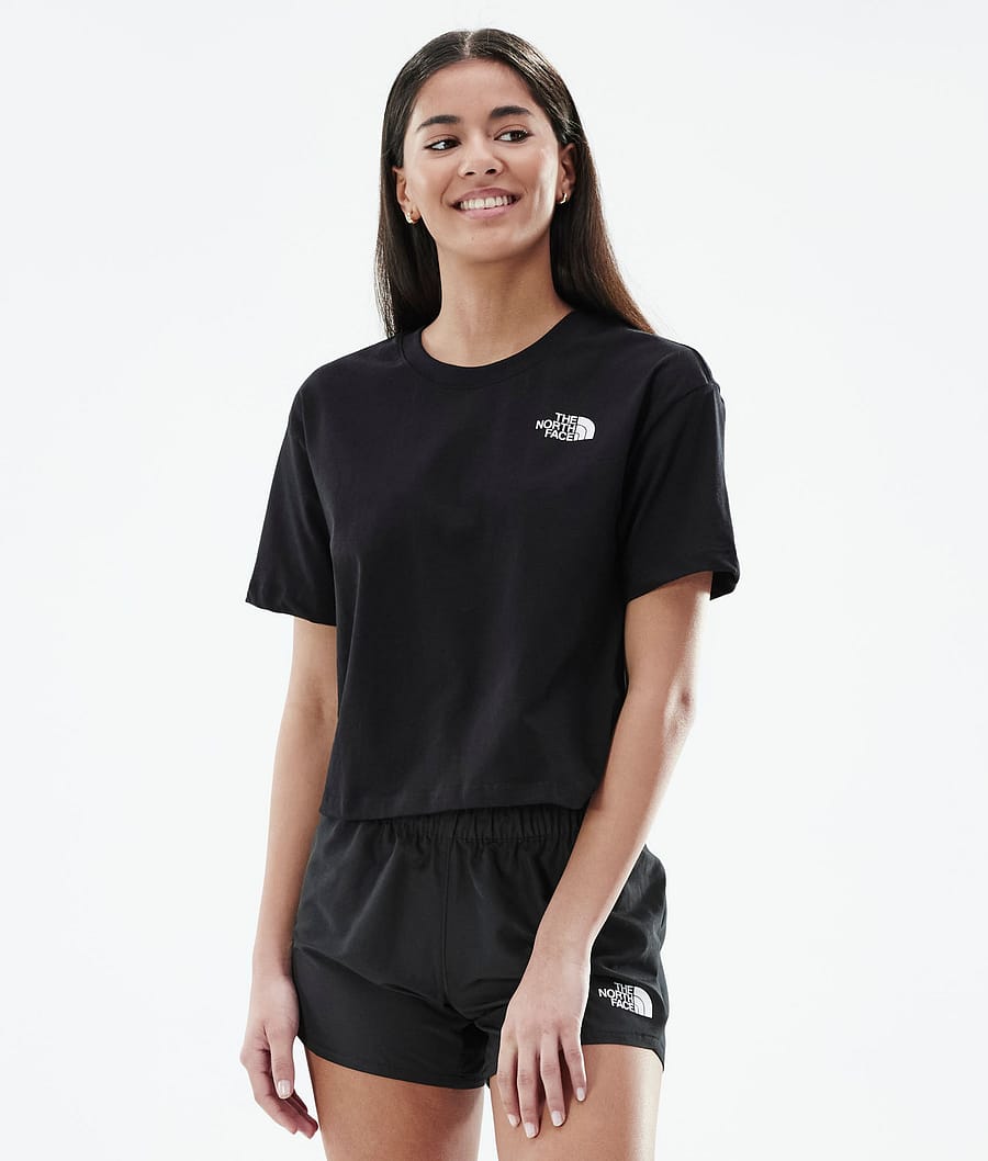 The North Face Cropped Simple Dome T-shirt Tnf Black
