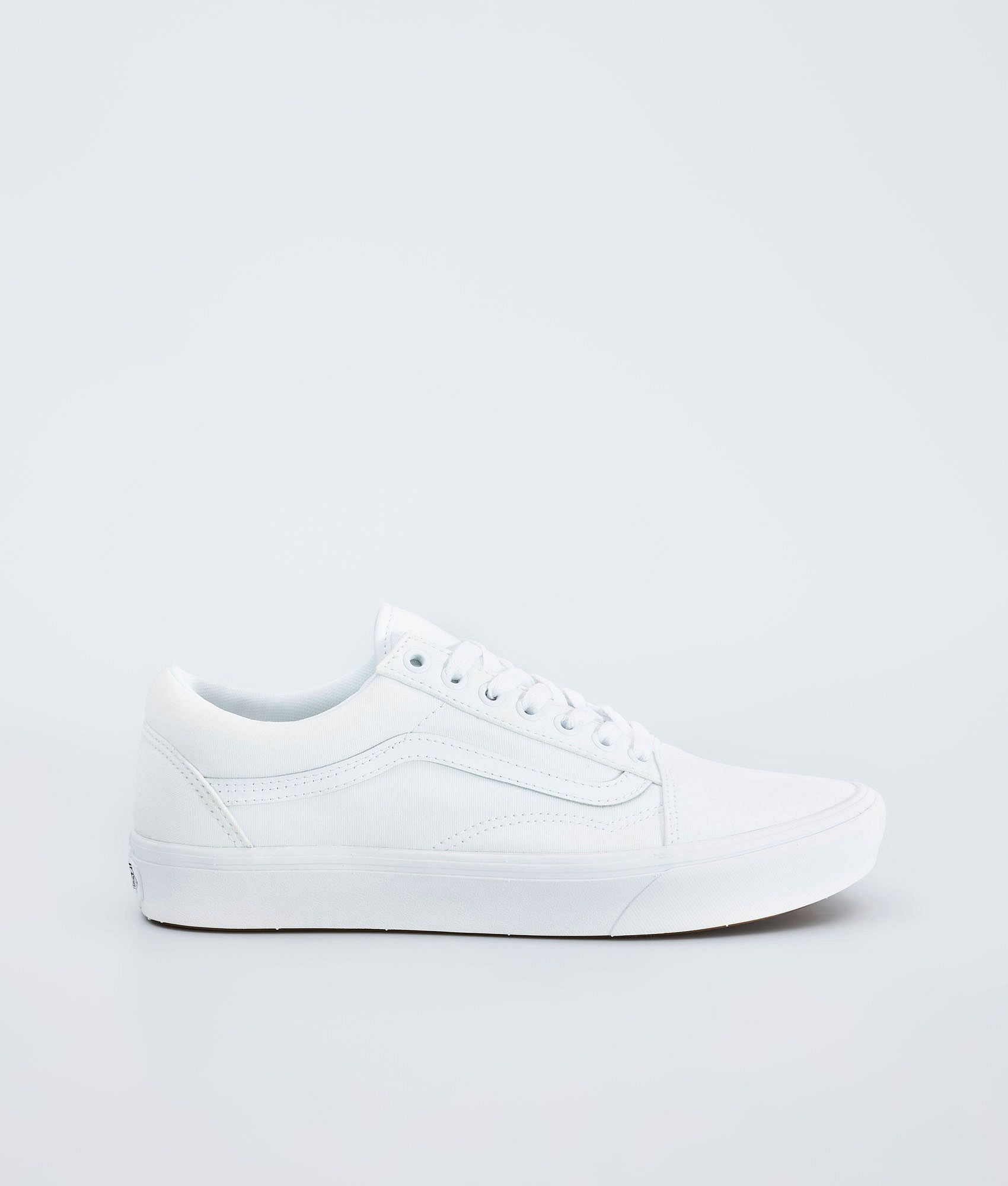 vans comfycush true white