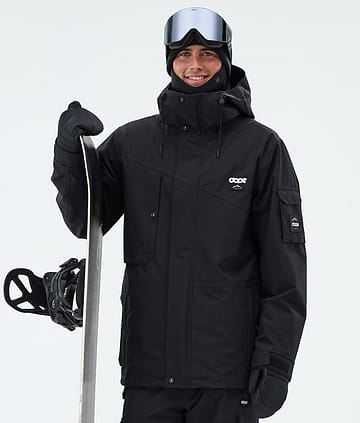 Dope Adept Snowboard Jacket Blackout