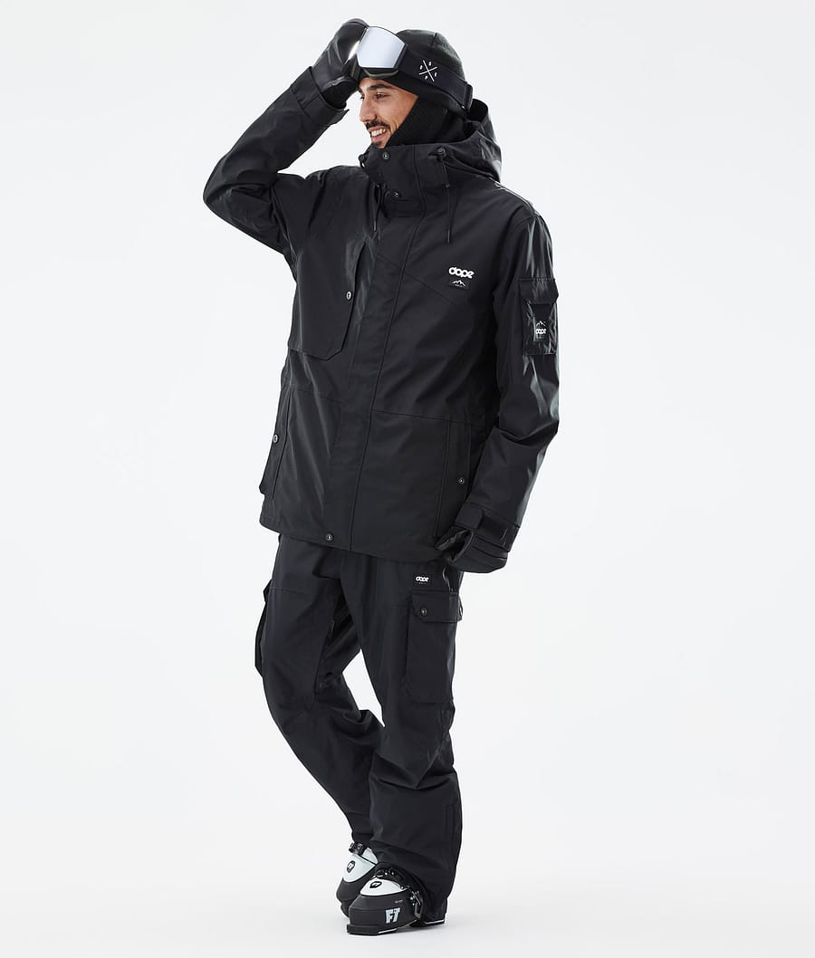 Dope Adept Ski Jacket Men Blackout Ridestore UK