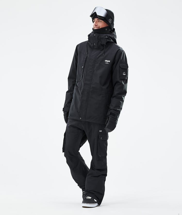 Dope Adept Snowboard Jacket Men Blackout Renewed, Image 3 of 9