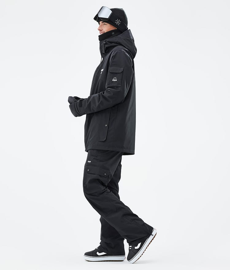 Dope Adept Snowboard Jacket Men Blackout Renewed, Image 4 of 9