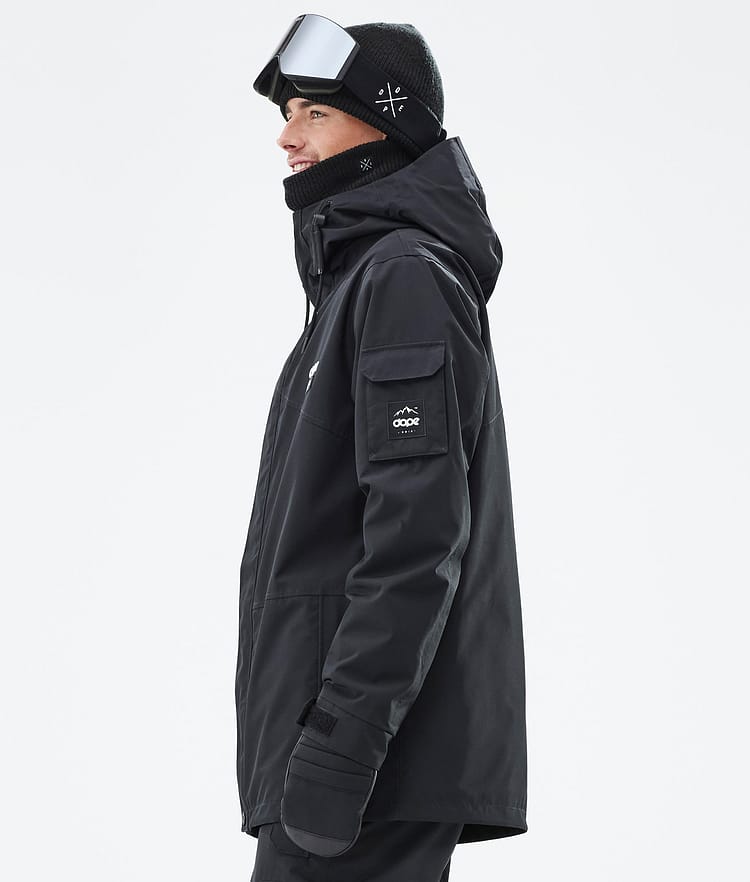 Dope Adept Snowboard Jacket Men Blackout Renewed, Image 6 of 9