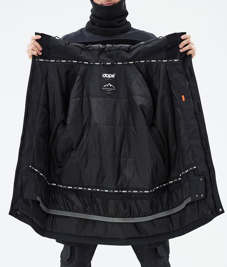 Dope Adept Snowboard Jacket Men Blackout Renewed, Image 10 of 9