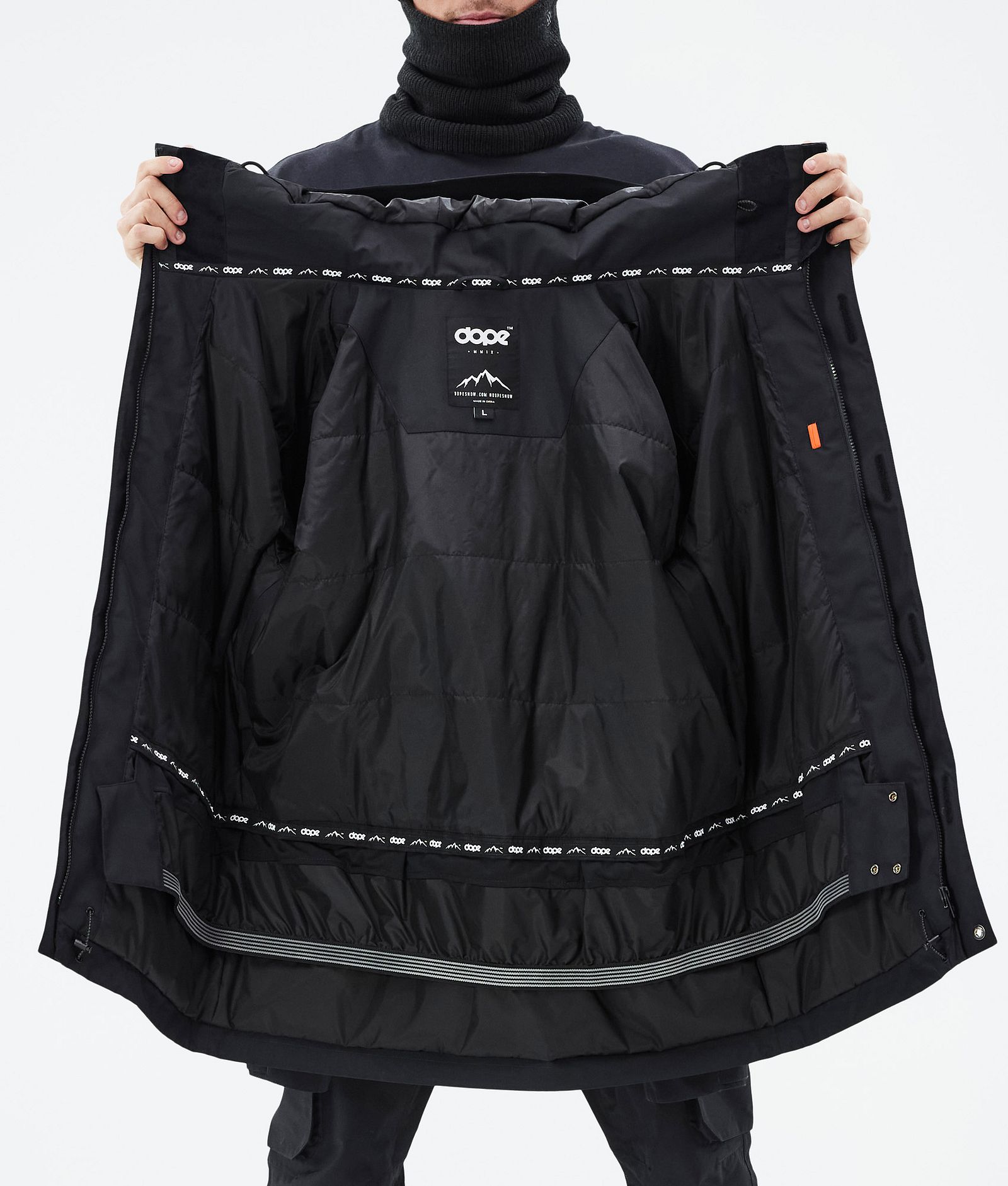 Dope Adept Snowboard Jacket Men Blackout Renewed, Image 9 of 9