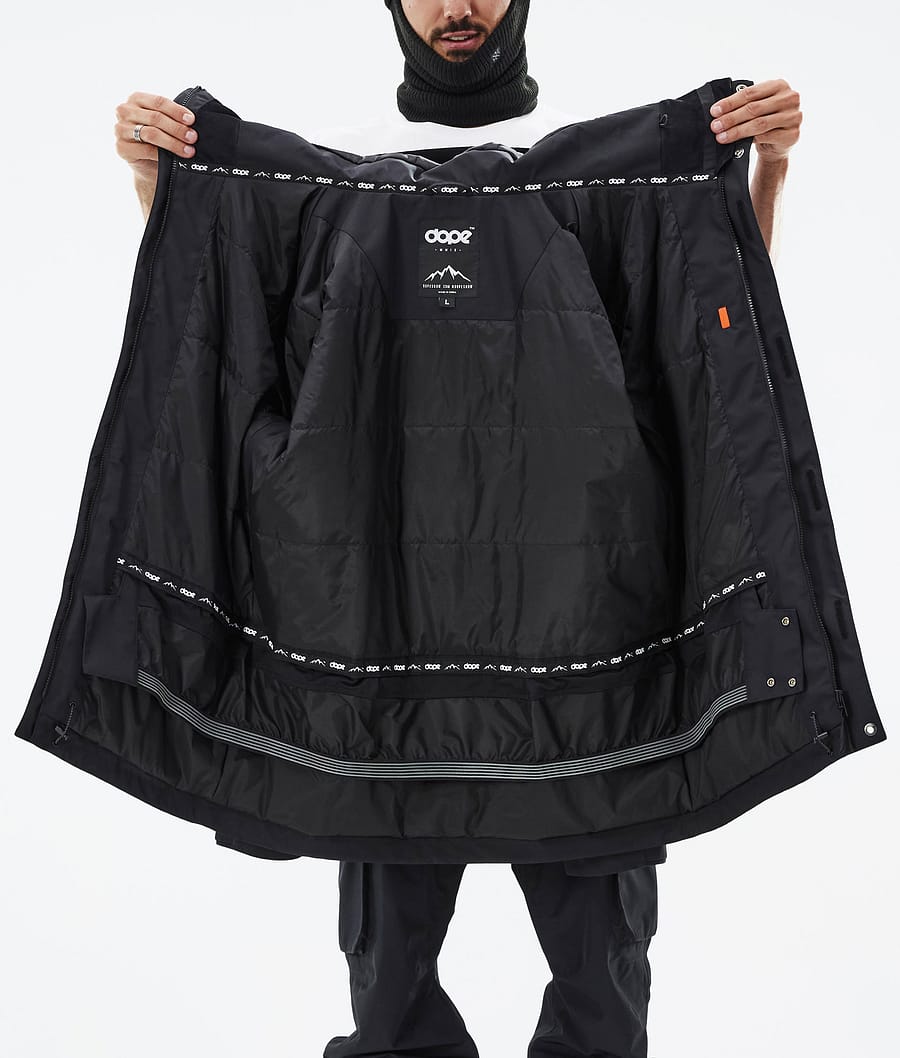 Dope Adept Ski Jacket Men Blackout Ridestore UK