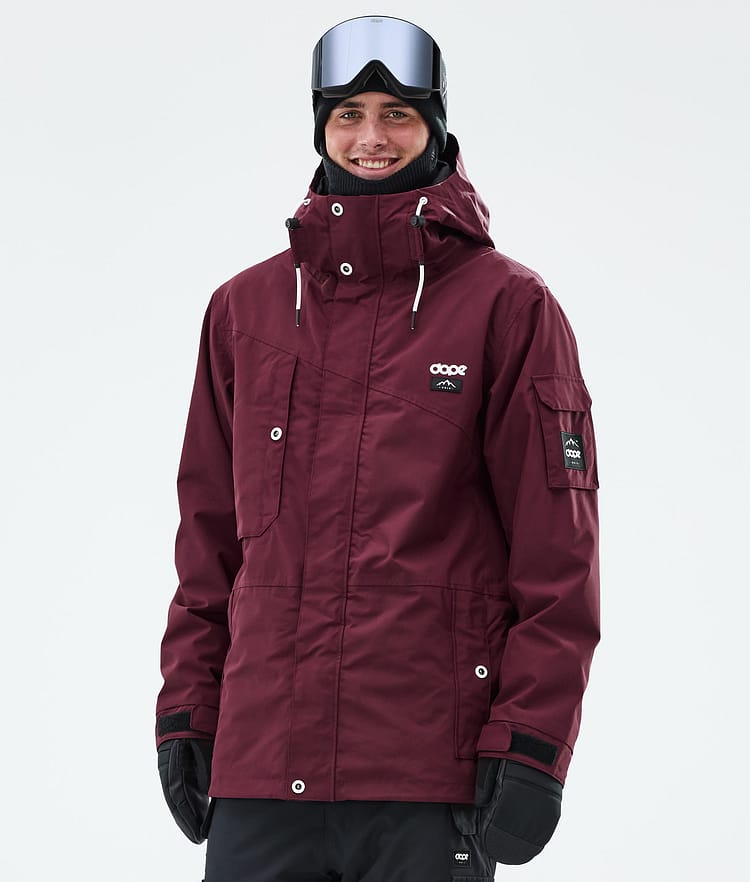 Dope Adept Ski Jacket Men Burgundy, Image 1 of 10