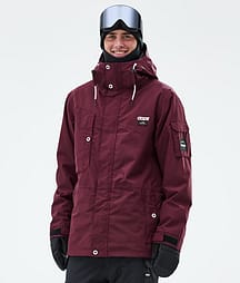 Dope Adept Snowboard Jacket Men Burgundy