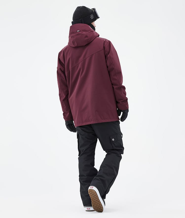 Dope Adept Snowboardjakke Herre Burgundy Renewed, Billede 5 af 10