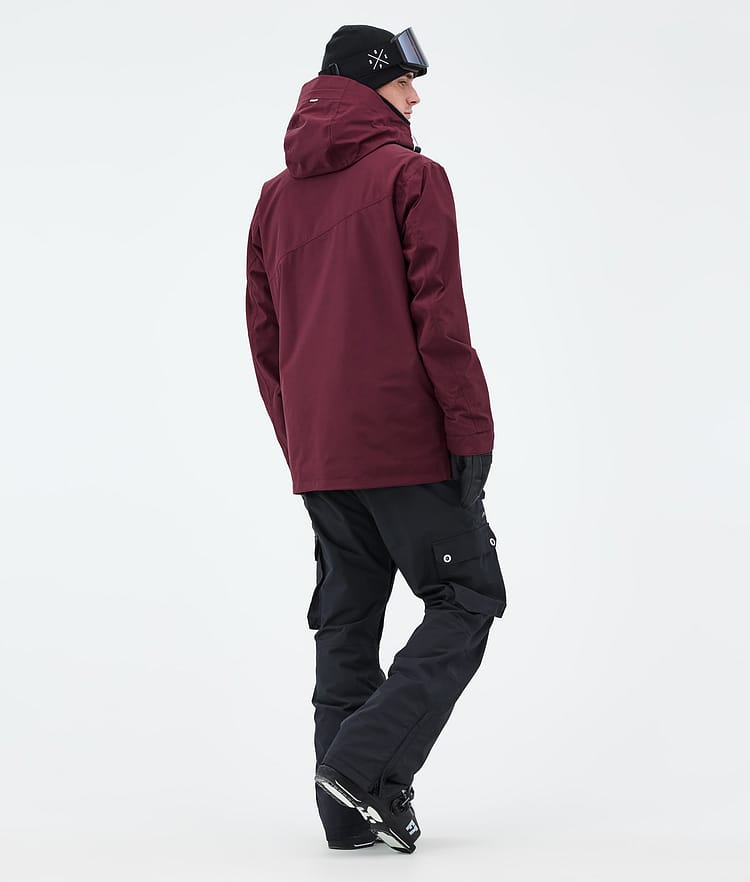 Dope Adept Ski Jacket Men Burgundy, Image 5 of 10