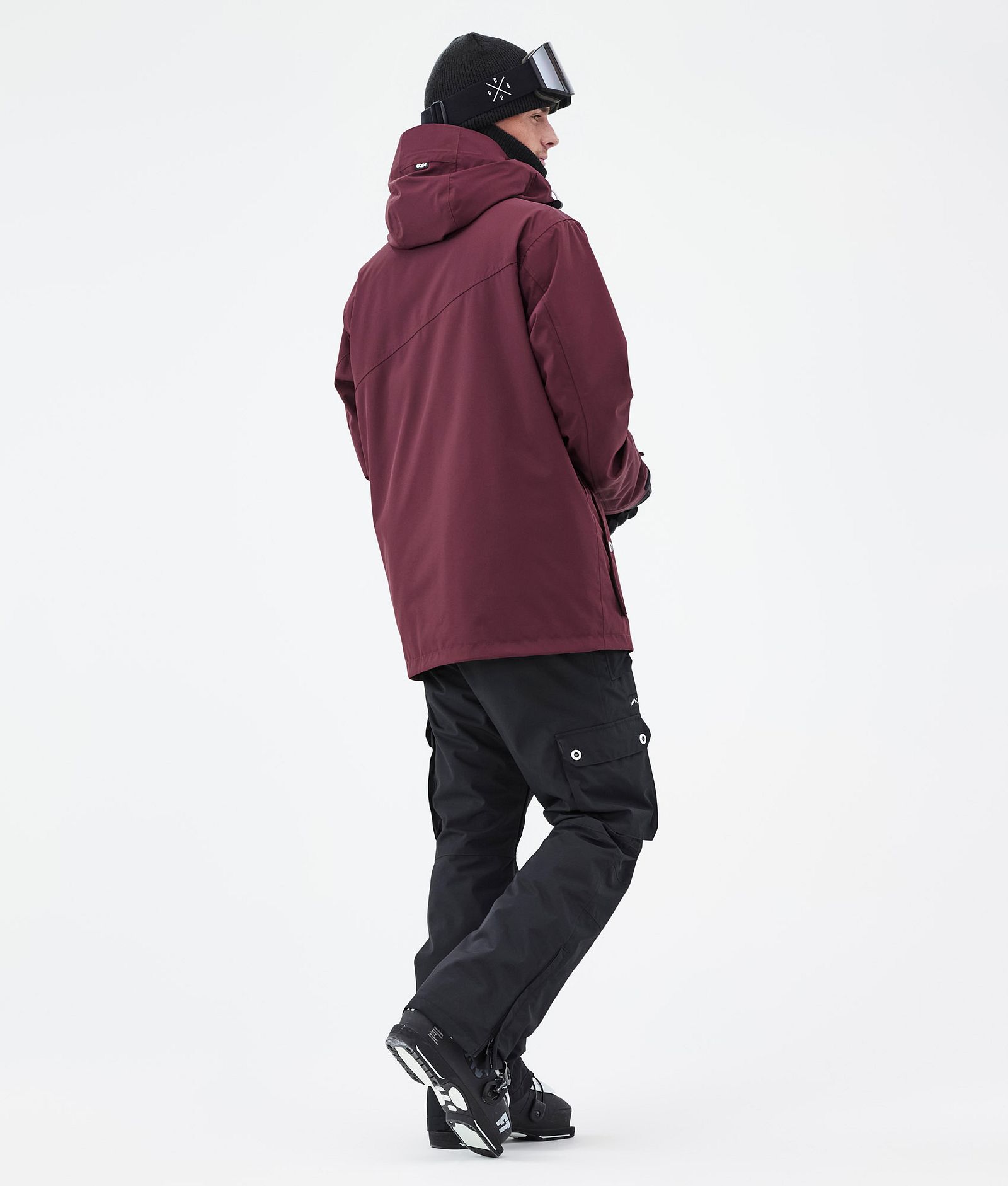 Dope Adept Veste de Ski Homme Burgundy, Image 5 sur 10