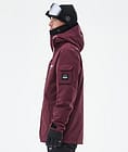 Dope Adept Snowboard Jacket Men Burgundy Renewed, Image 6 of 10