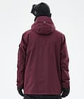 Dope Adept Snowboard Jacket Men Burgundy Renewed, Image 7 of 10