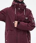 Dope Adept Veste de Ski Homme Burgundy, Image 9 sur 10