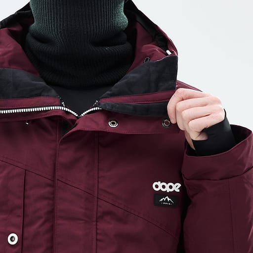 Front Zipper with Double Plackets Main Product Details Image,