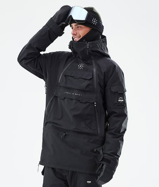 Dope Akin Kurtka Snowboardowa Mężczyźni Black