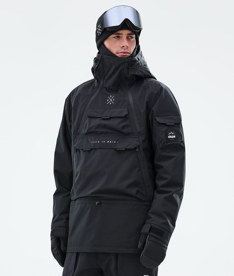 Dope Akin Snowboard Jacket Men Black Renewed, Image 1 of 10