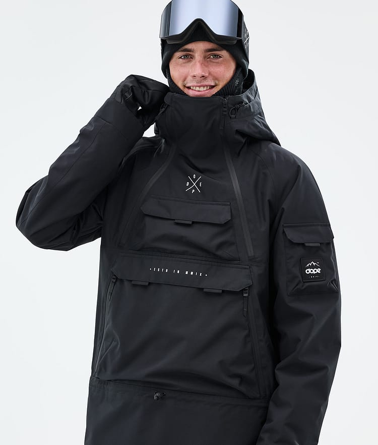 Dope Akin Snowboard Jacket Men Black Renewed, Image 2 of 10