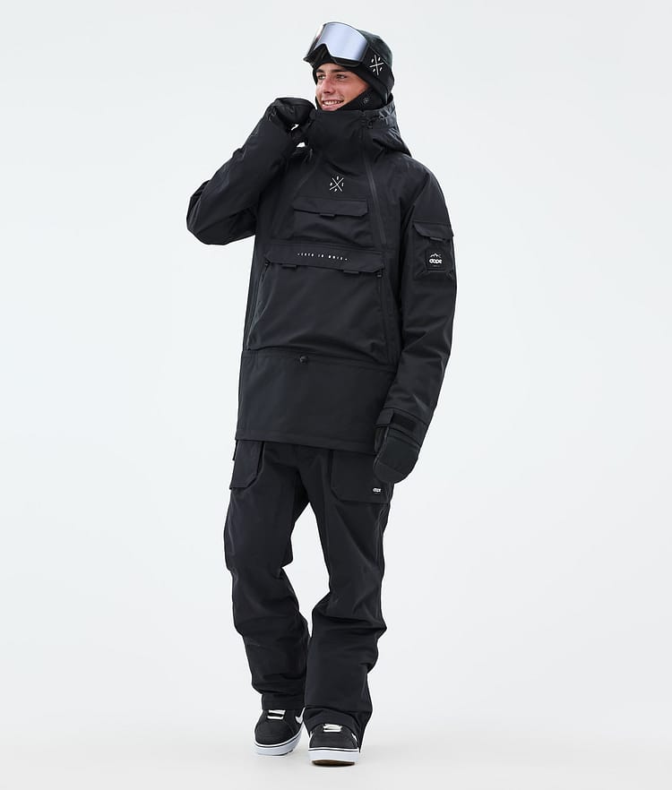 Dope Akin Snowboard Jacket Men Black Renewed, Image 3 of 10
