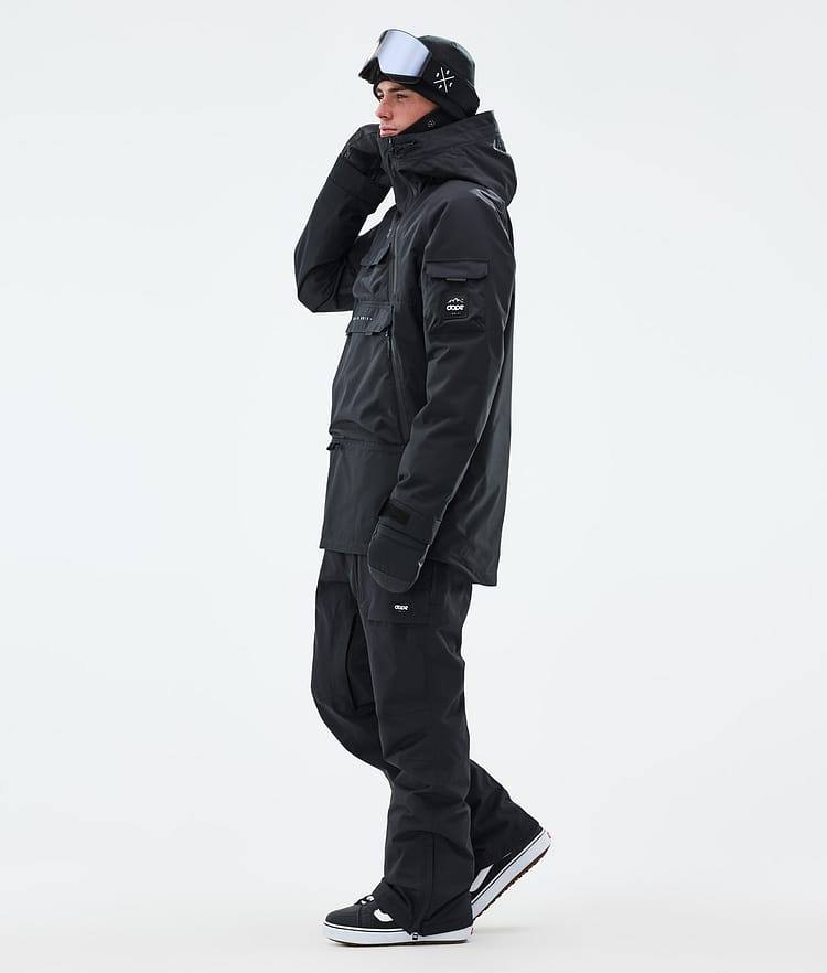 Dope Akin Snowboard Jacket Men Black Renewed, Image 4 of 10