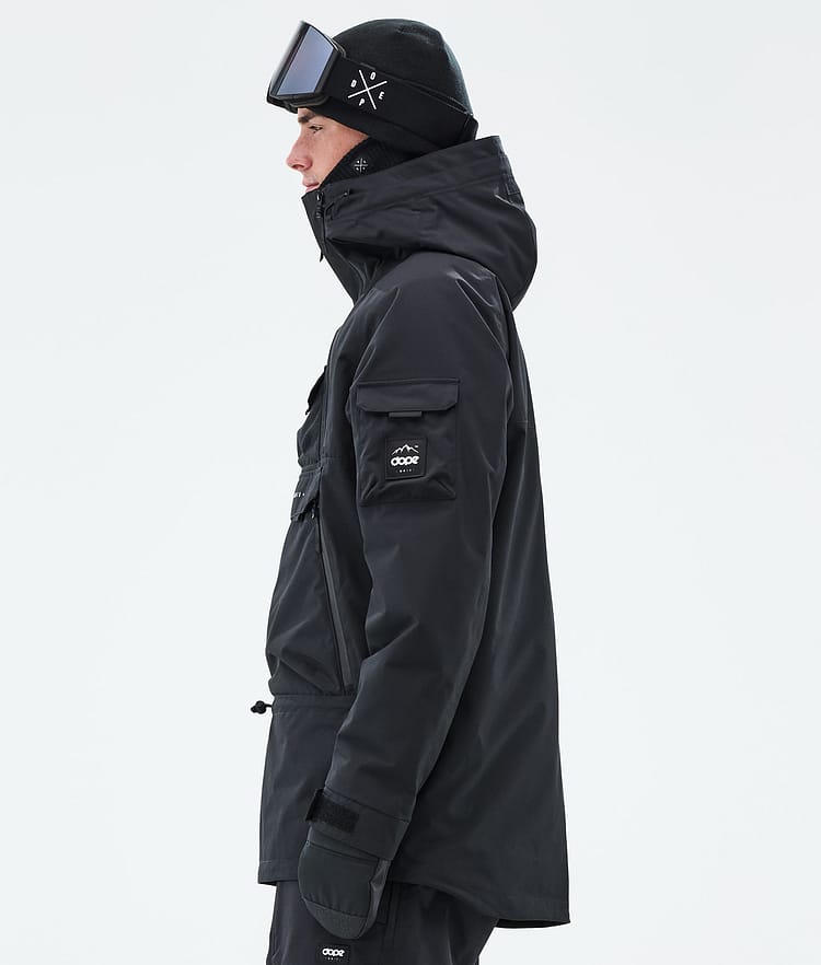 Dope Akin Snowboard Jacket Men Black Renewed, Image 6 of 10
