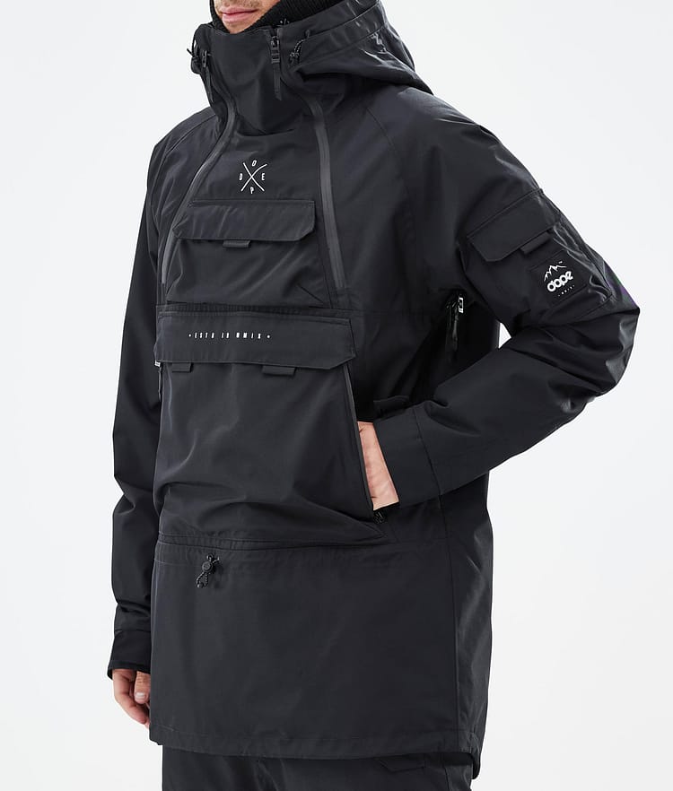 Dope Akin Snowboard Jacket Men Black