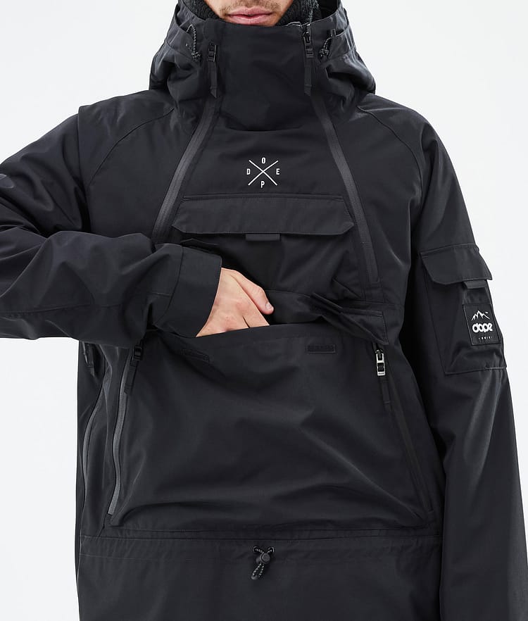 Dope Akin Snowboard Jacket Men Black, Image 9 of 9