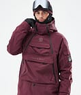 Dope Akin Chaqueta Snowboard Hombre Burgundy Renewed, Imagen 2 de 9