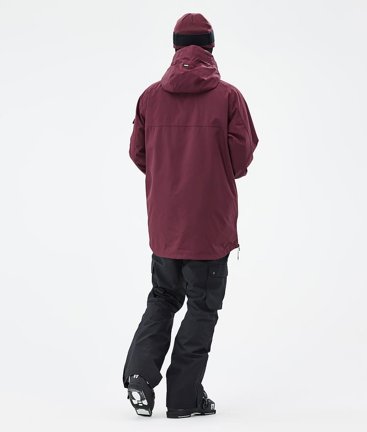 Dope Akin Giacca Sci Uomo Burgundy, Immagine 5 di 9