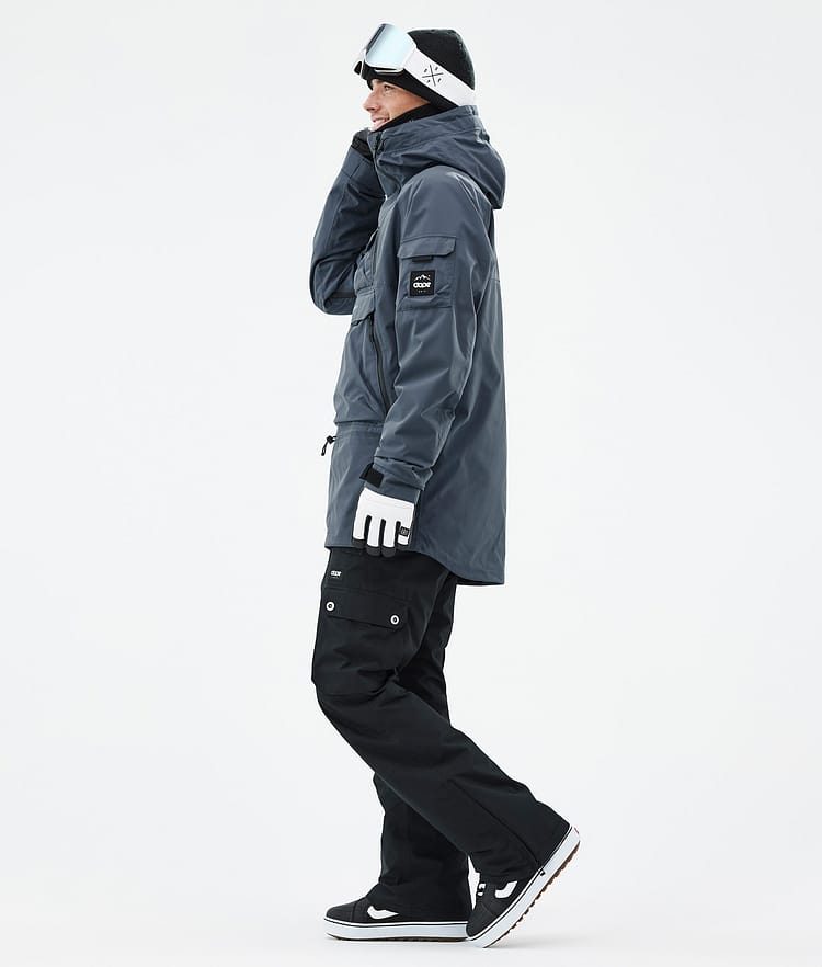 Dope Akin Snowboard Jacket Men Metal Blue, Image 4 of 9