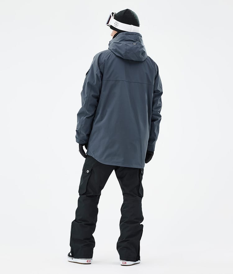 Dope Akin Snowboard Jacket Men Metal Blue, Image 5 of 9