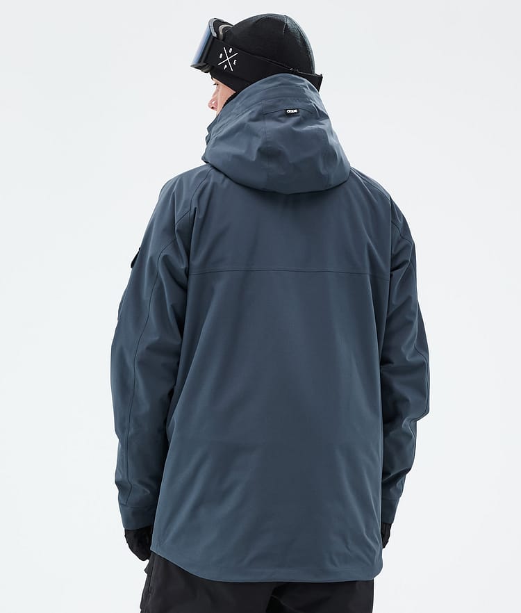 Dope Akin Snowboard Jacket Men Metal Blue Renewed, Image 7 of 10