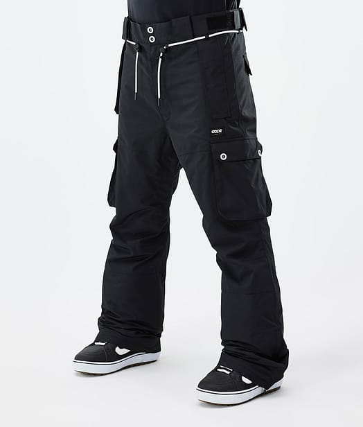 Dope Iconic Spodnie Snowboardowe Mężczyźni Black