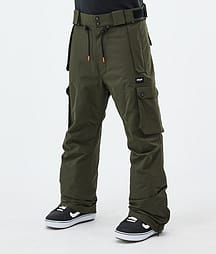 Dope Iconic Snowboard Pants Men Olive Green