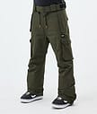 Dope Iconic Snowboardhose Herren Olive Green