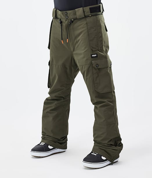 Dope Iconic Snowboardhose Herren Olive Green