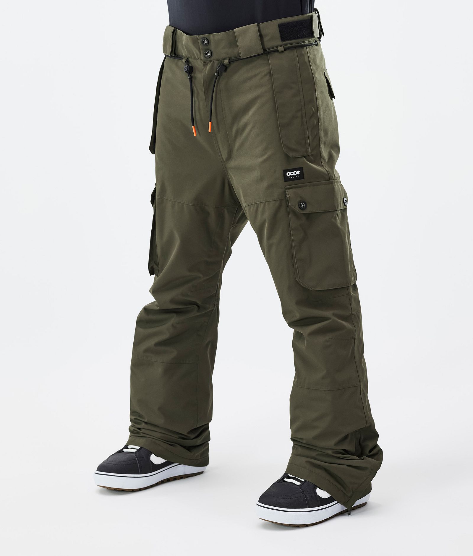 Dope Iconic Pantalones Snowboard Hombre Olive Green - Verde